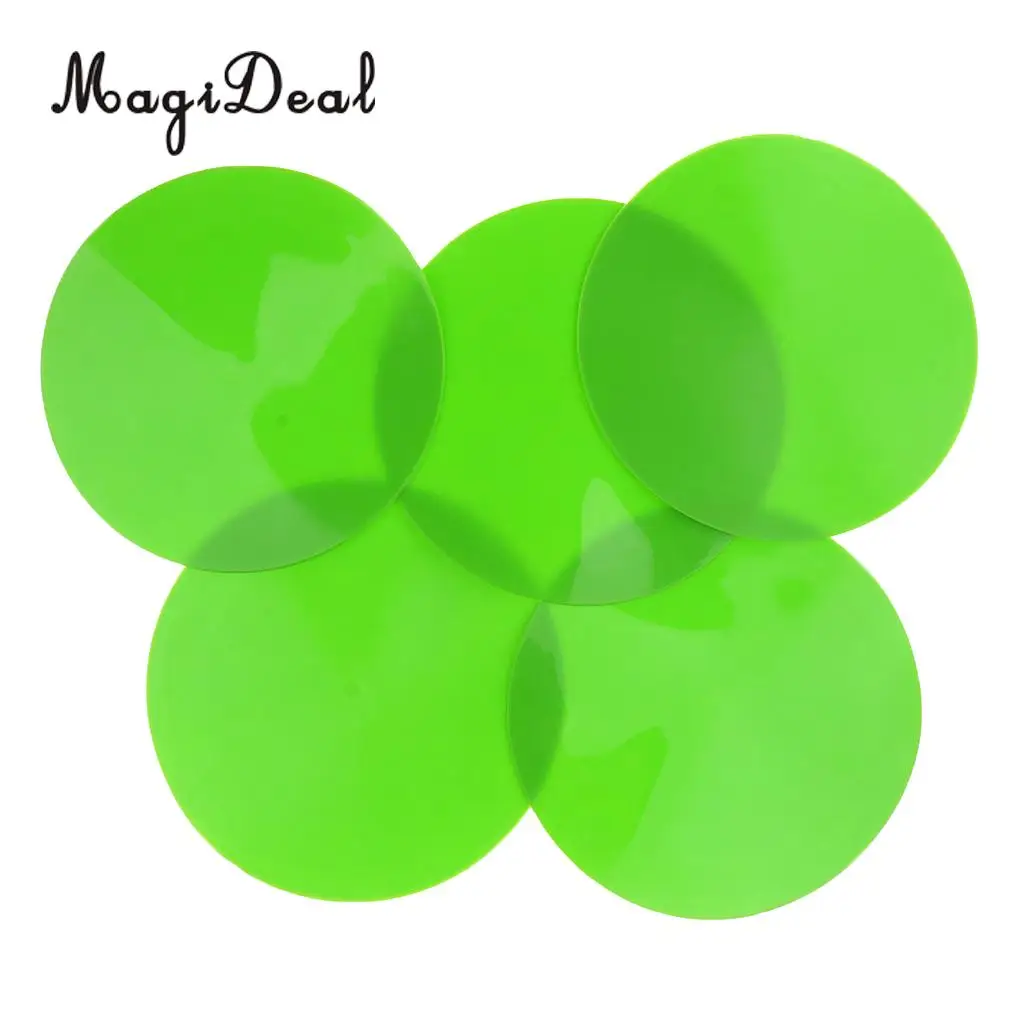 12 Pcs 9inch Colorful  PVC Spot Markers for Sports Drills and Training Team Sport Basketball Spot Markers Speed Agility Training