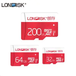 Londisk новую карту памяти 16 ГБ 32 ГБ 64 ГБ 128 Microsd UHS-3 Micro SD Card 16/32/64/128 ГБ флэш-карт для смартфонов ноутбук камеры