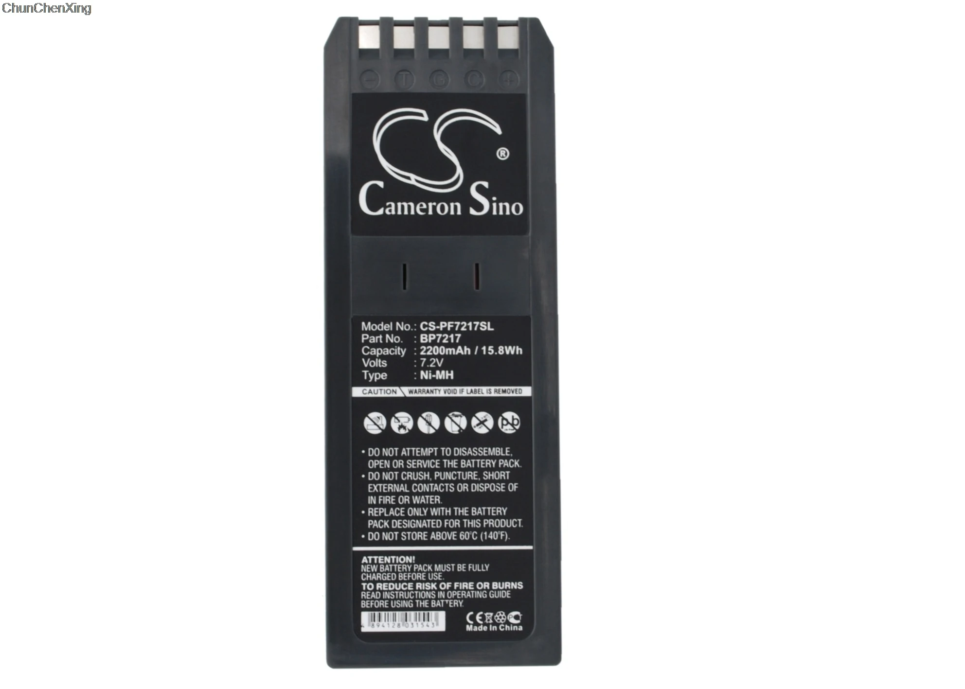 

Cameron Sino 2200mAh Battery BP7217 for Fluke 741, 741B, 743, 743B, 863, 865, 867, 867B, DSP100, DSP2000