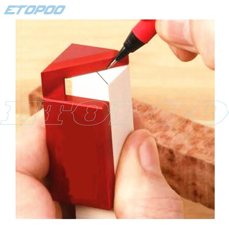 1Pcs 45 Degree Woodworking Circle Centerline Marker Wmarker Woodworking