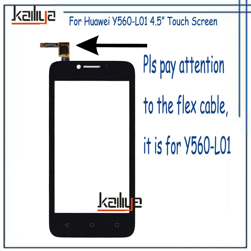 Сенсорный экран для Huawei Y560 L01 4.5 &quotTouch Панель планшета Ассамблеи Замена Стекло