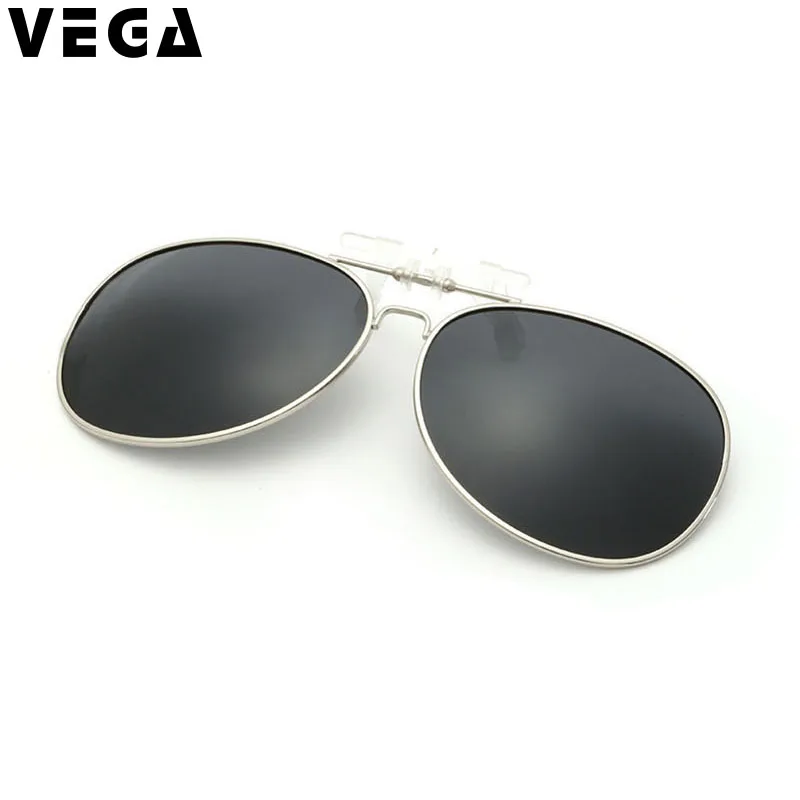 

VEGA Eyewear Polarized Clip On Sunglasses Over Glasses Sunglasses Men Women with Case Eyeglasses with Sunglass Clip Ons VG20