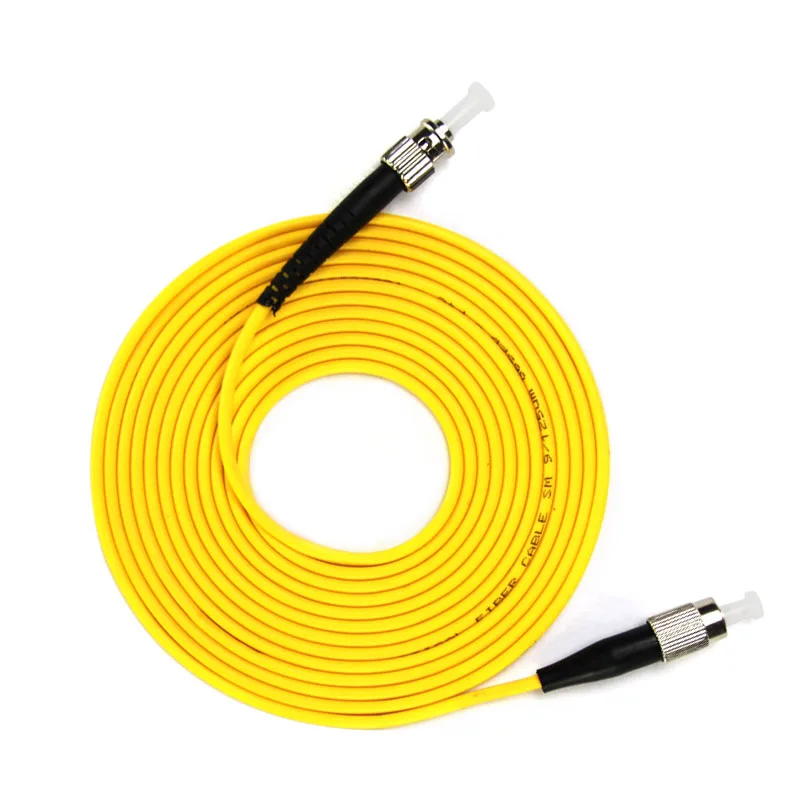

ST to FC Single-mode optical fiber patch cord SM ST/FC fiber jumper cabel Simplex 9/125 UPC Polish OFNR 3m 5m 10m 15m