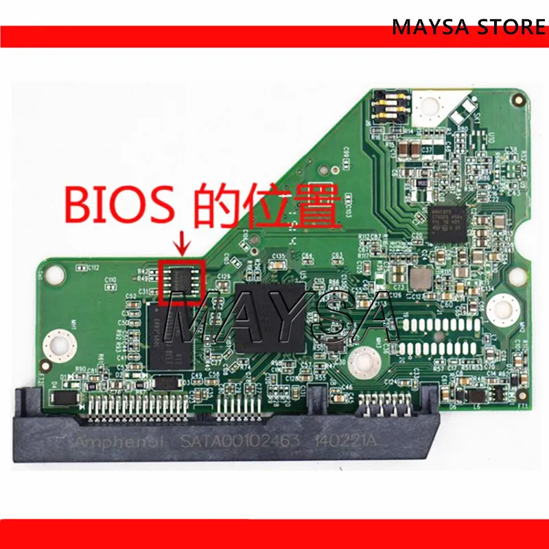 HDD PCB 2060 771829 005 REV P1 A 305 / WD5000AZLX WD10EZEX| |