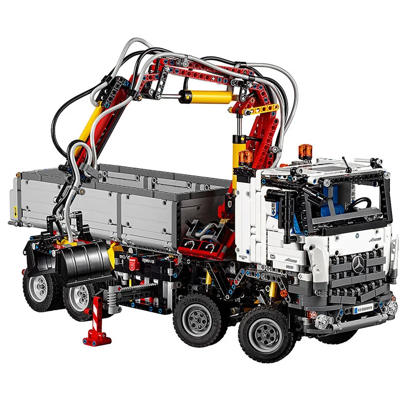 

2793pcs Compatible LegoINGlys 42023 20005 Technic Mercedes-Benz Arocs 3245 Model Building Blocks Bricks Educational Toys