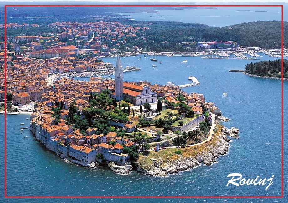 Rovinj сувениры Хорватия магниты на холодильник 21762 туристическое место | Дом и сад