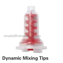 40 pcs/pack embouts de mélange dynamiques dentaires adaptés à 3M ESPE Pentamix Type malaxeur/matériaux d'impression/tête en caoutchouc de silicone