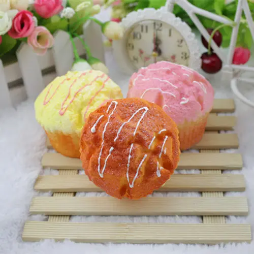 artificial muffin bread puff cake cupcake toy 2_