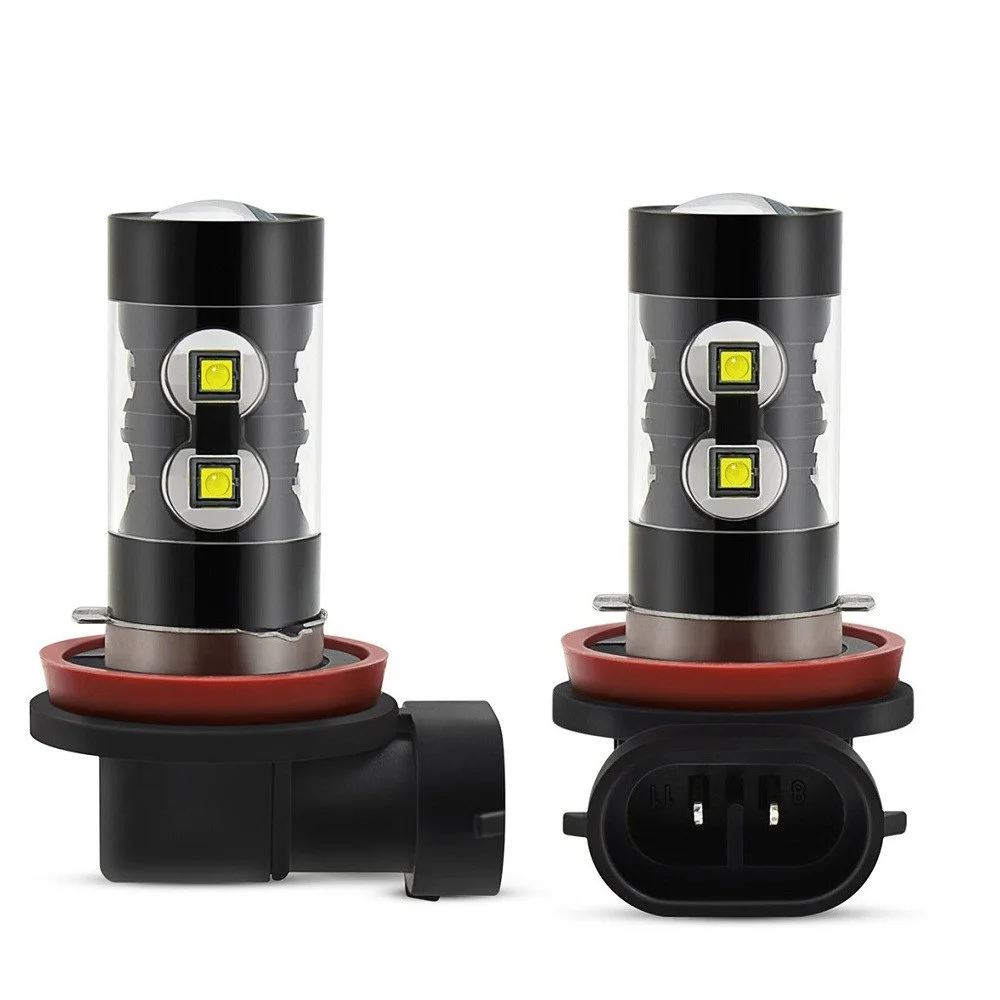 2x Canbus H11 H8 H9 светодиодный туман светильник шарик для VW Volkswagen Jetta Beetle Гольф 4 5 7 6 Passat