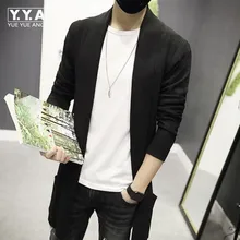 2019 New Fashion Mens Cardigan Slim Fit Wool Long Clothing Knitted Sweaters For Man Cloak Female Plus Size Gray Free Shipping
