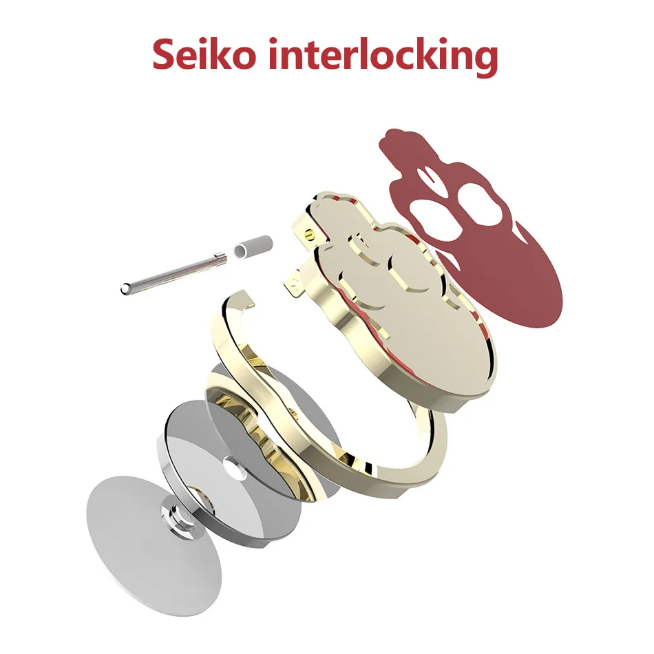 CHOETECH 360 Degree Rotation Zinc Alloy Metal Finger Ring Holder For Samsung Galaxy Phone Stand Universal Mobile Phone Holder