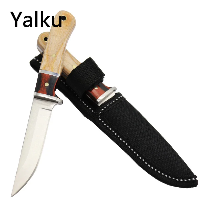 Yalku High Quality Knife Hand Tool Survival Knife Pocket Outdoor Camping Knife Survival With Blade Pouch Stainless Steel Yalku High Quality Knife Hand Tool Survival Knife Pocket Outdoor Camping Knife Survival With Blade Pouch Stainless Steel