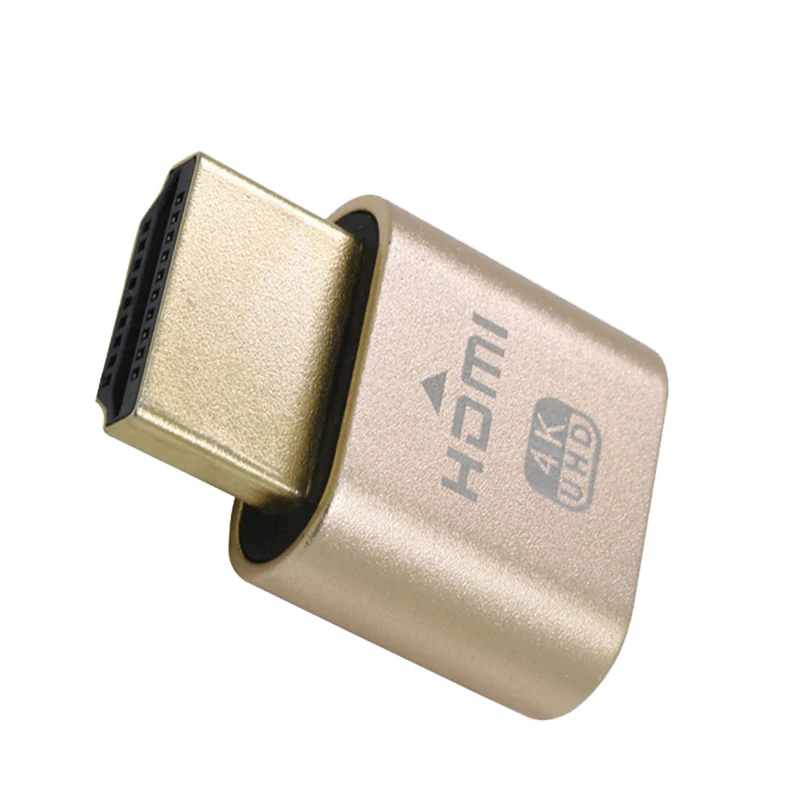 Larryjoe 1 шт. VGA виртуальный дисплей адаптер HDMI 4 DDC EDID пустышка без головы призрак