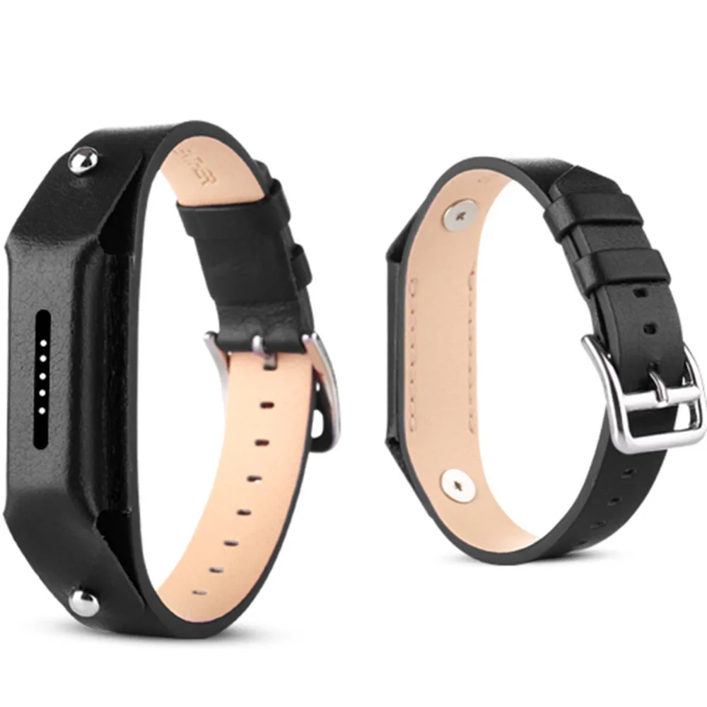 Браслет из натуральной кожи ремешок на запястье для Fitbit Flex 2 фитнес трекер (без