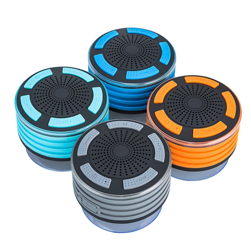 New Portable Wireless Bluetooth Waterproof font b Speaker b font with FM Radio Super Bass HD