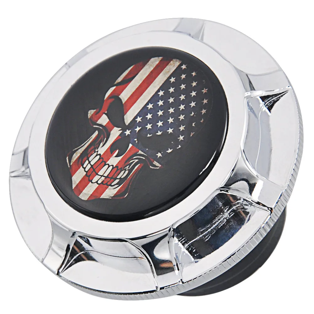 

Motorcycle Adjustable 3D Fuel Gas Tank Oil Cap Fit for Harley Fat Bob Softail Heritge Fat Boy Sportster 1200 833 Road King