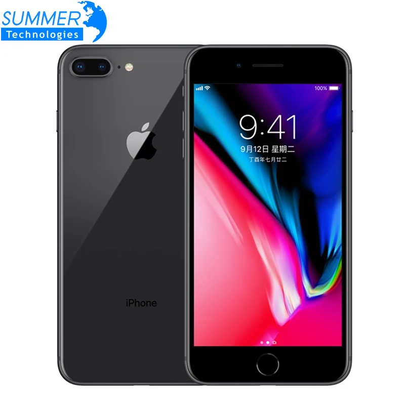 Original Unlocked Apple iPhone 8 Plus LTE Mobile Phone 3GB RAM Hexa Core 12.0MP 5.5\ Original Unlocked Apple iPhone 8 Plus LTE Mobile Phone 3GB RAM Hexa Core 12.0MP 5.5\