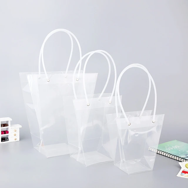 Waterproof Flower Bags, Clear Pvc Flower Bag