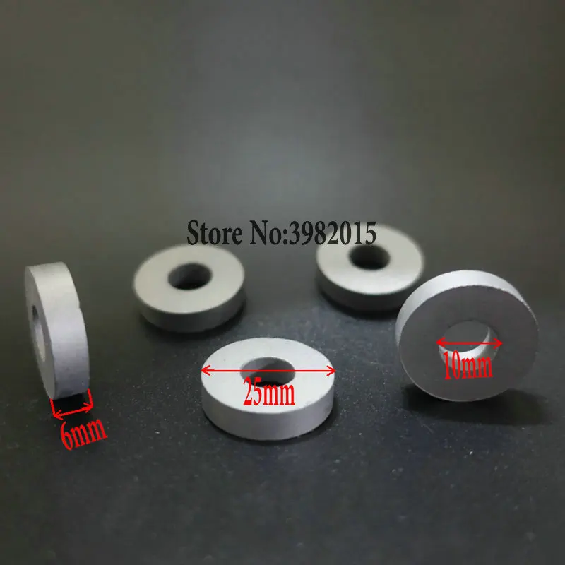 YG8 Tungsten Carbide Power Feed Contact OD25*ID10*Height6mm for EDM