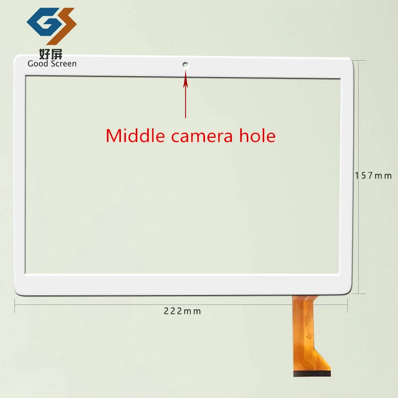 

Black White touch screen for BOBARRY k10 se K10SE Capacitive touch screen panel repair replacement spare parts