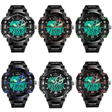 SMAEL мужские спортивные часы наручные часы Военная сигнализация кварцевые мужские часы подарок светодиодный цифровые мужские спортивные часы для мужчин часы relogio