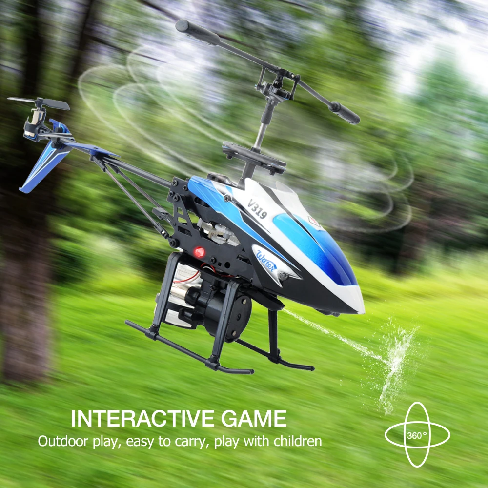Bubble RC Helicopter Mini Drone Telecommande 3.5CH Construit En Gyroscope RTF RC Plane Kids Control Remote Shoot Water Drone Bubble RC Helicopter Mini Drone Telecommande 3.5CH Construit En Gyroscope RTF RC Plane Kids Control Remote Shoot Water Drone