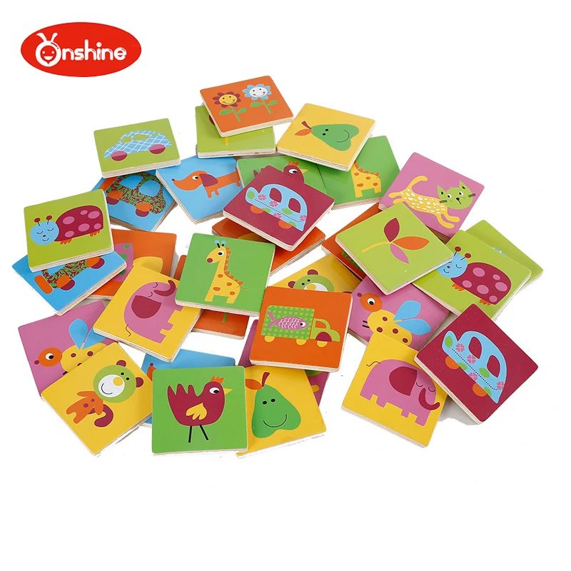 Onshine настольная игра 32 чип памяти домино дикий сельскохозяйственных животных