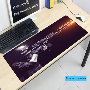 

Mairuige Counter Strike CSGO Print Locking Edge PC Computer Gaming Mousepad Rubber Play Mat For League of Legends Dota 2 Gamer