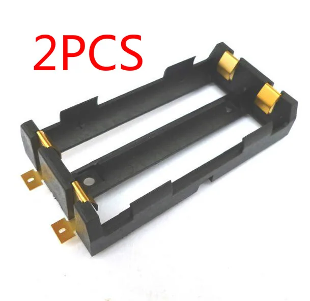 2 шт./лот Высокое качество 2X18650 Держатель аккумулятора SMD с бронзовыми контактами