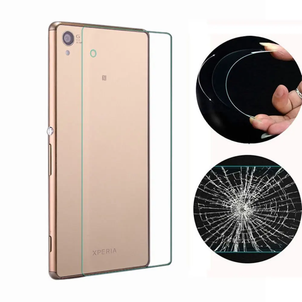 Переднее + заднее закаленное стекло 9H 0 26 мм для Sony Xperia Z Z1 Z2 Z3 Z4 Z5 Compact Premium M4 Aqua M5