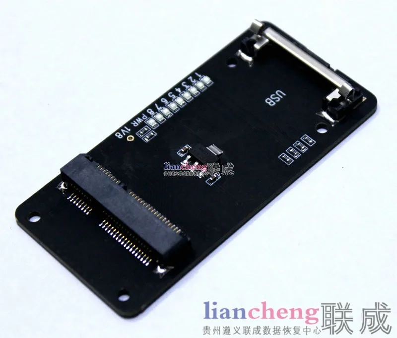 Msata adapter board 40P to Msata Flash Extractor card photo