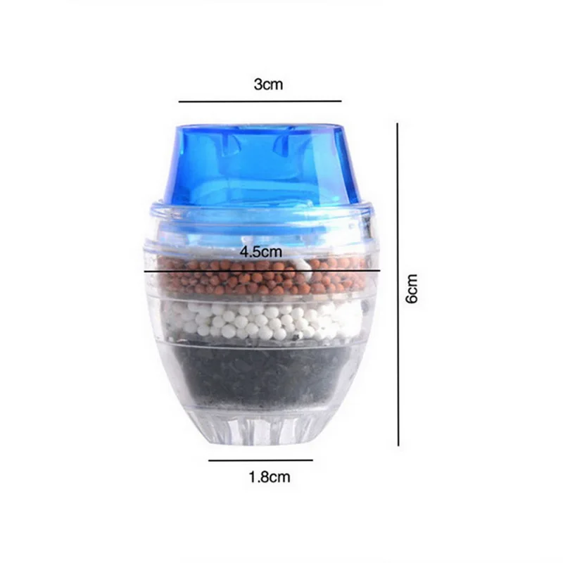 HIFUAR grifo agua filtro activado carbón multicapa purificador sistema de purificación para grifo de cocina