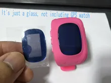 Montres Verre pour GPS tracker montres Q50 écran en verre miroir saphir matériel