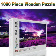 Игрушка пейзаж головоломки 520/1000/1500 шт. взрослых головоломки деревянные головоломки мультфильм головоломки Паззлы для детей развивающие Игрушечные лошадки подарки