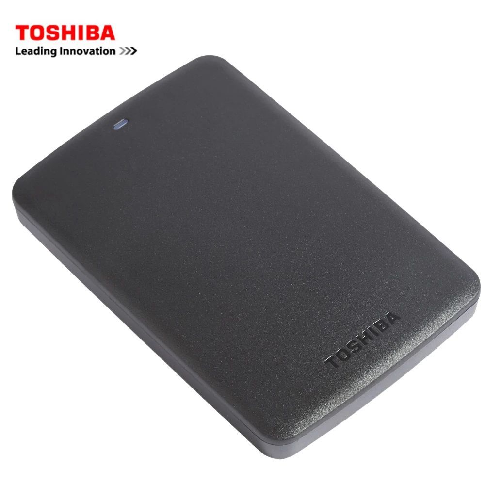 Toshiba Портативный внешний жесткий диск мобильный жесткий диск Canvio Основы USB 3,0 2," 1 ТБ 2 ТБ настольный ноутбук компьютер ПК HDTB320YK3CA