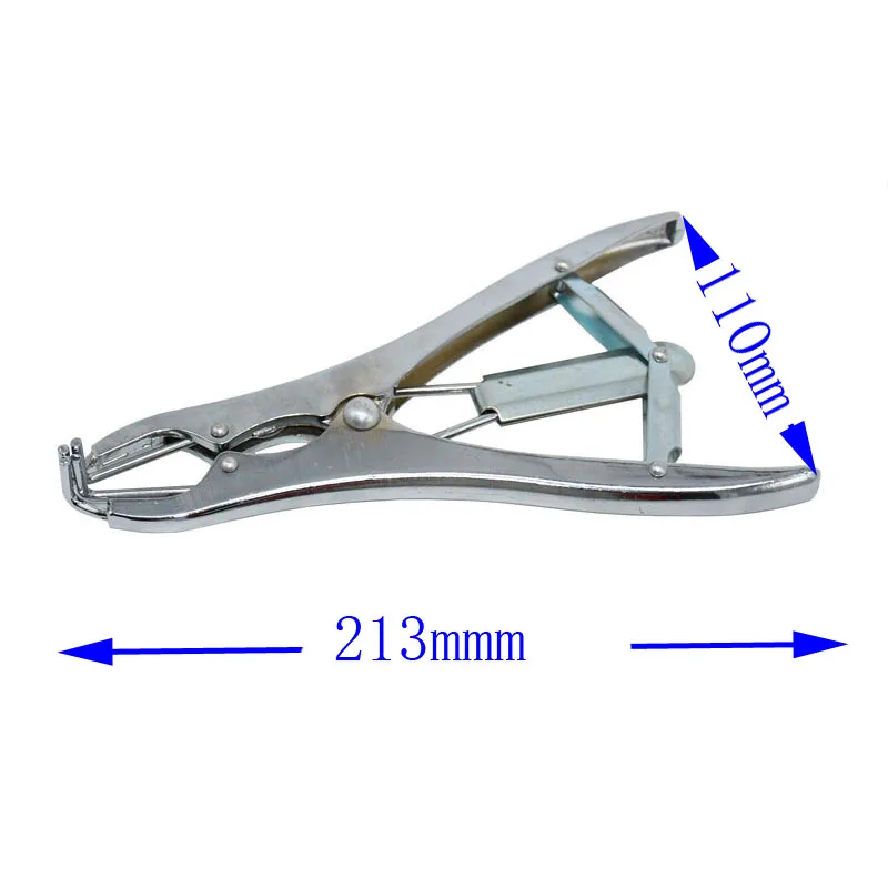 Поросята овец хвост стыковочный зажим для Бескровной кастрации плоскогубцы хвосты устройство хвостовое стыковочное кольцо для кастрации расширительный зажим