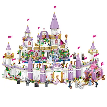 

Friends QL1106 731pcs Princess Windsor Castle Building Brick Blocks Set Toys 41148 for Girl Best Gifts