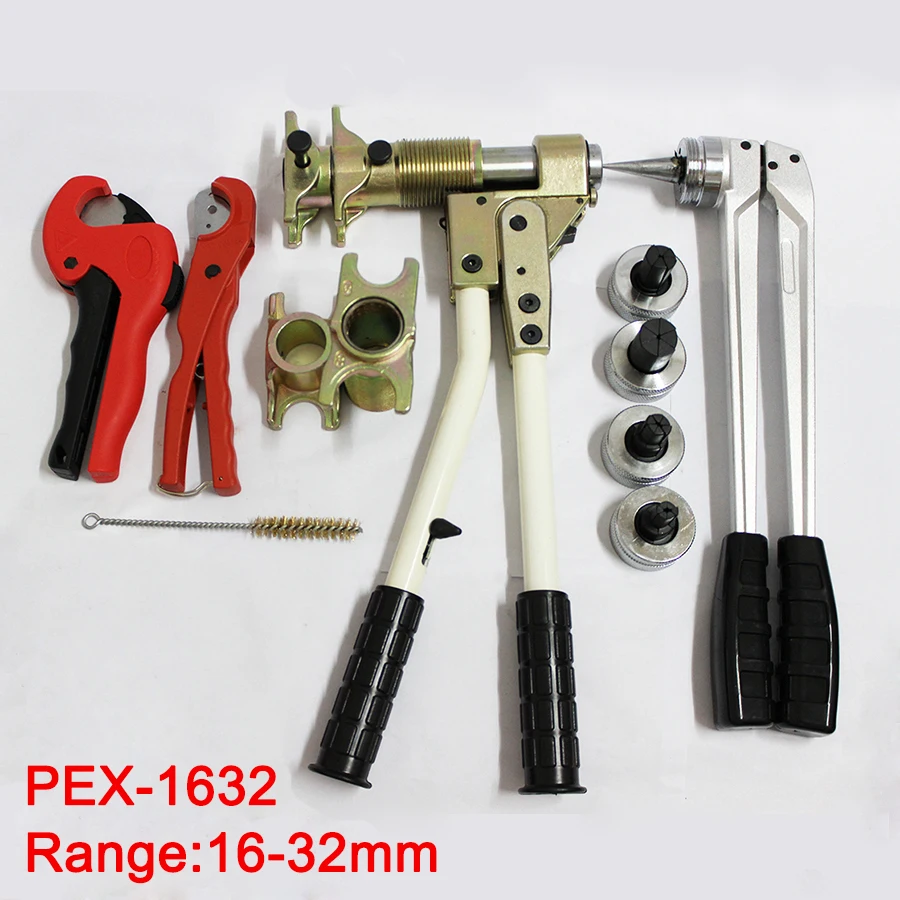 Зажимной инструмент для труб PEX-1632 диапазон 16-32 мм используется для REHAU фитинги хорошо полученные Rehau Сантехнический инструмент