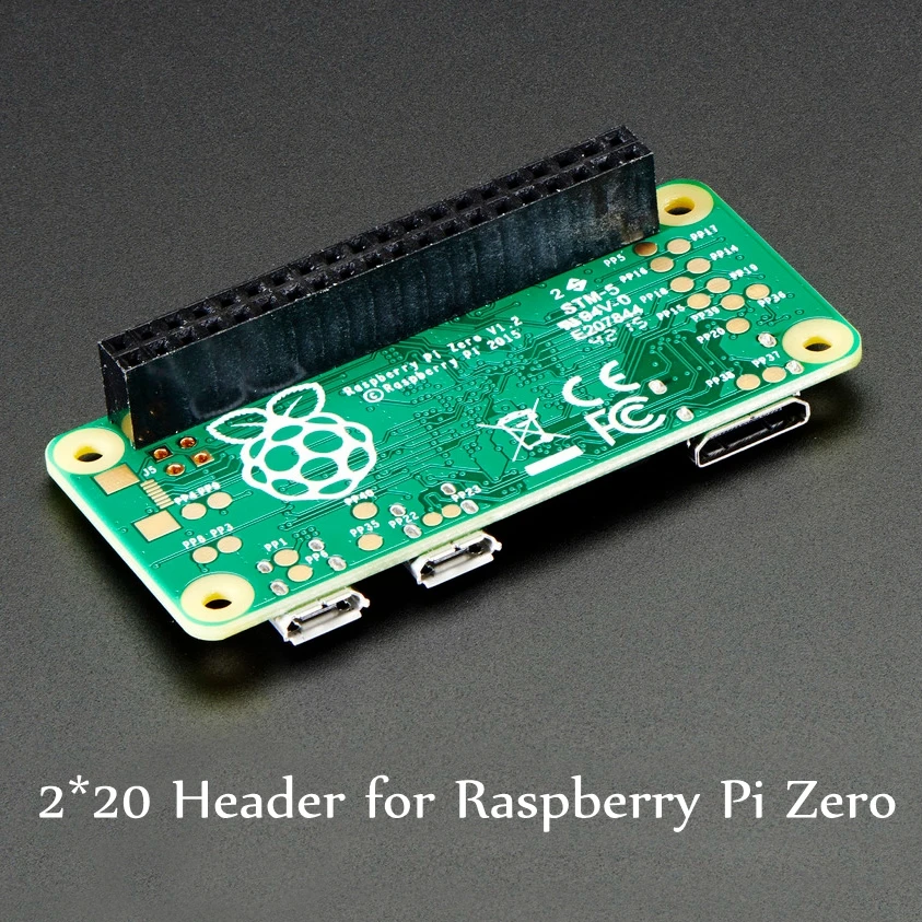 

UGEEK 2x20 Female Header for Raspberry Pi 3 model B|GPIO Header for Raspberry Pi 3A+/3B+/3B/Pi 2/Zero/zero w-2x20 Female Header