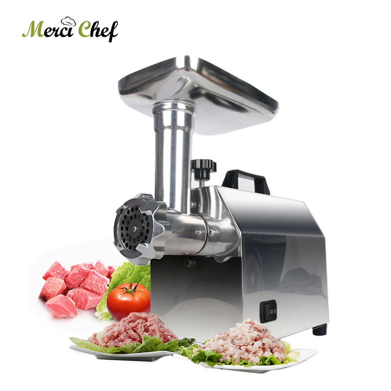ITOP 140W Electric Meat Grinder Meats Mincer Sausage Maker Food Processor 110V Grinding Mincing Machine Kitchen Appliances
