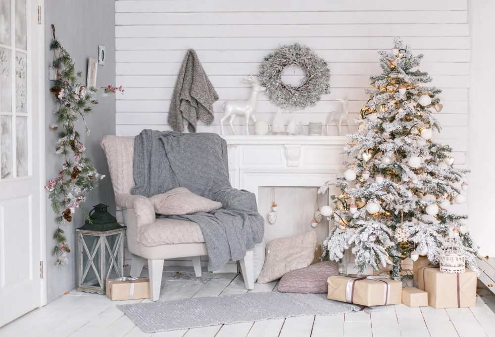 Фотозона на новый год с камином и елкой. Стильные ногти. Конкурс день детских изобретений. Современный интерьер небольшой гостиной. Идеи 2019 года.