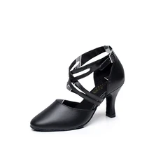 Обувь для латинских танцев; женская Обувь для бальных танцев; обувь для женщин и девочек; обувь для сальсы из натуральной кожи; пикантные удобные шнурки из воловьей кожи