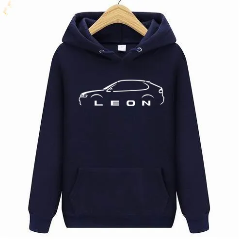 Seat Leon Mk1 Вдохновленный Классический автомобиль мужские толстовки Модные вырез