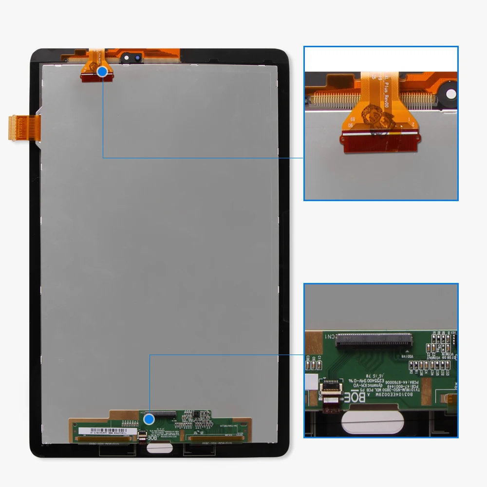 SRJTEK ЖК дисплей для Samsung Galaxy Tab A 10 1 2016 P585 P580 SM матричный экран сенсорный дигитайзер