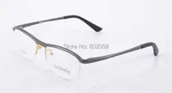 Очки мужские брендовые оптические оправы женские полуобода очки металлические оправа простое стекло винтажные металлические оптические