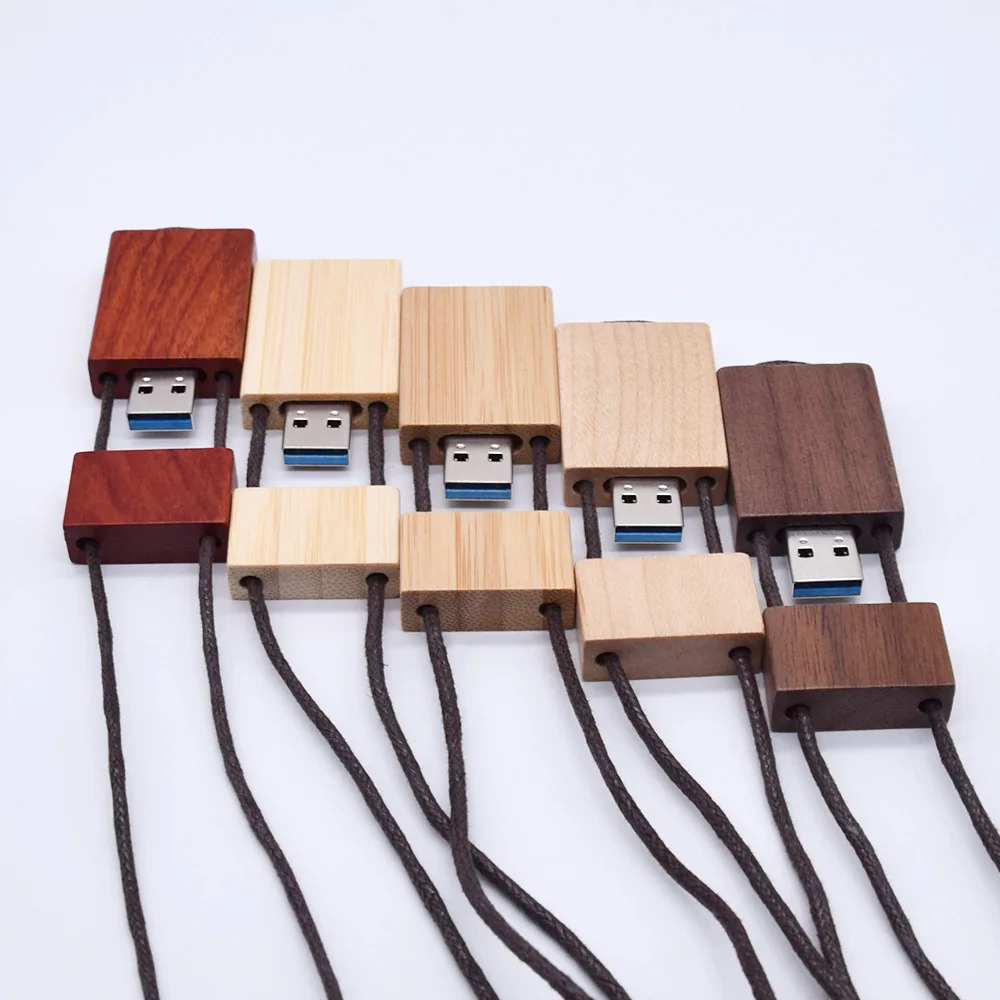 best pen drive brand USB 3.0 free personalized customization Glass drift bottle Cork USB wooden box pendrive 8GB 16GB 32GB 64GB wedding gift thunderbolt flash drive