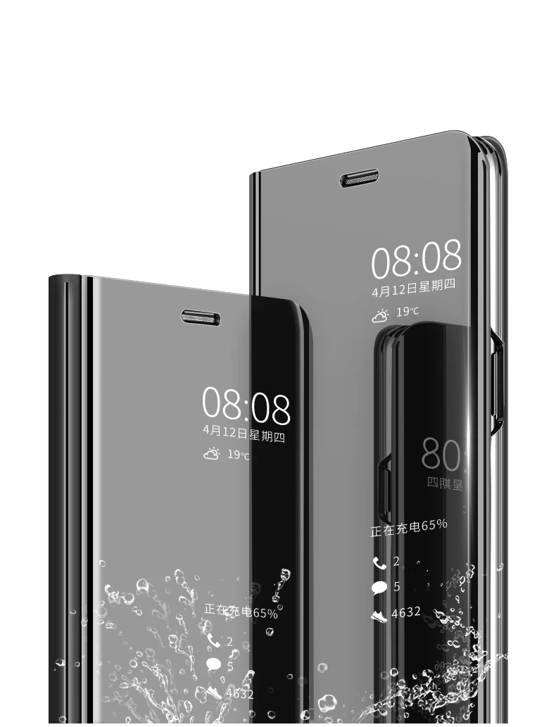 Smart mi rror чехол для Xiaomi 8 se A2 Lite 6X POCO Pocophone F1 макс 3 A1 x 2 Red Примечание iPhone 7 6 Plus 5 iPad Pro 6A Y2