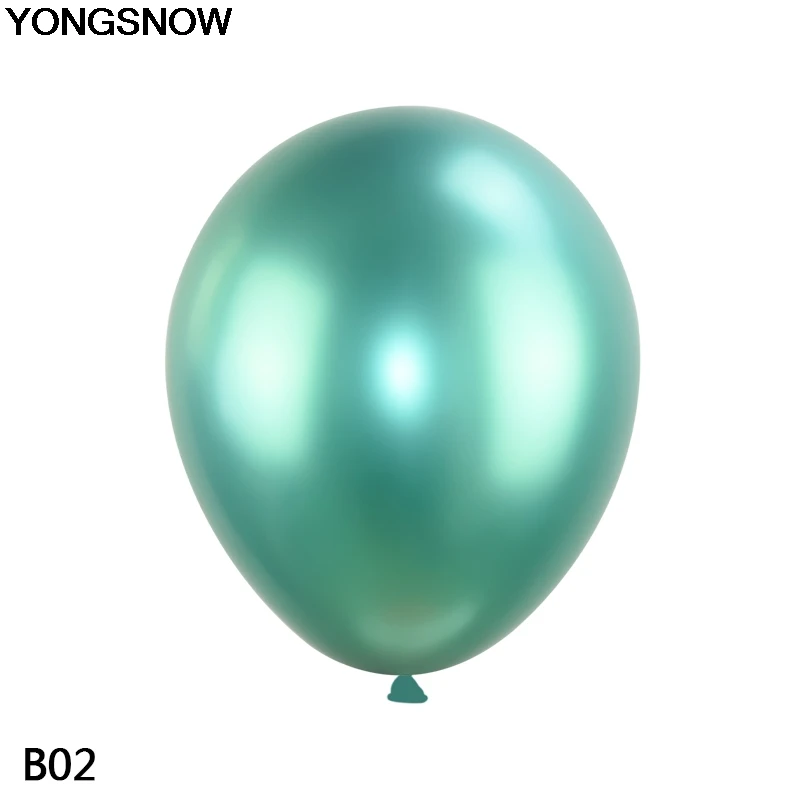 YONGSNOW 10/20 штук 12-дюймовые толстые жемчужный металлик шар латексный гелиевый надувные воздушные шары на день рождения вечерние свадебные дома деко игрушка