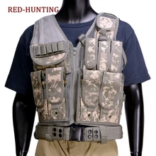 Тактический жилет, военная техника, страйкбол, Охотничий Жилет, тренировочный Пейнтбол, страйкбол, боевой защитный жилет для CS Wargame