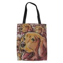 Ротвейлер Собака дизайн для женщин шоппинг тоут Дамская мода большие сумки с верхней ручкой для женщин холст эко хозяйственная Сумка дорожная